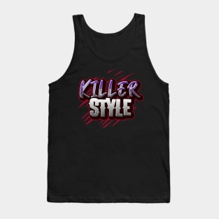 KILLER STYLE HORROR SLASHER Tank Top